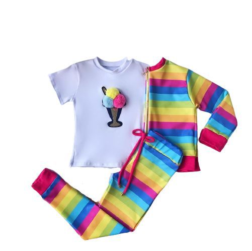 Trijunto colors Sorvete com calça