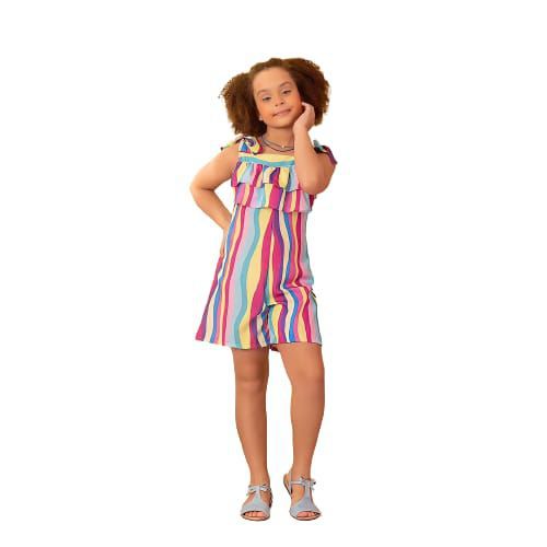 Macaquinho listras colors