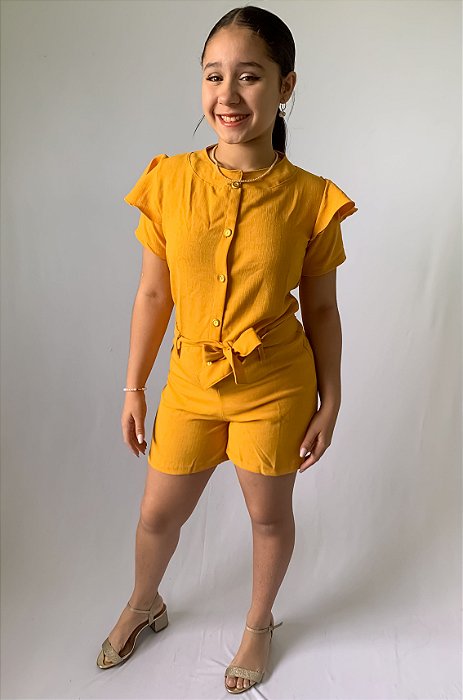 Macaquinho Lily amarelo