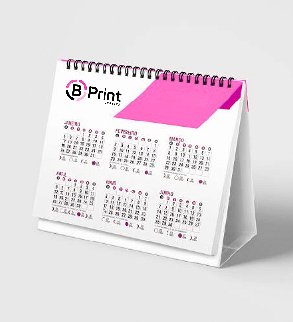 Calendário de Mesa Personalizado