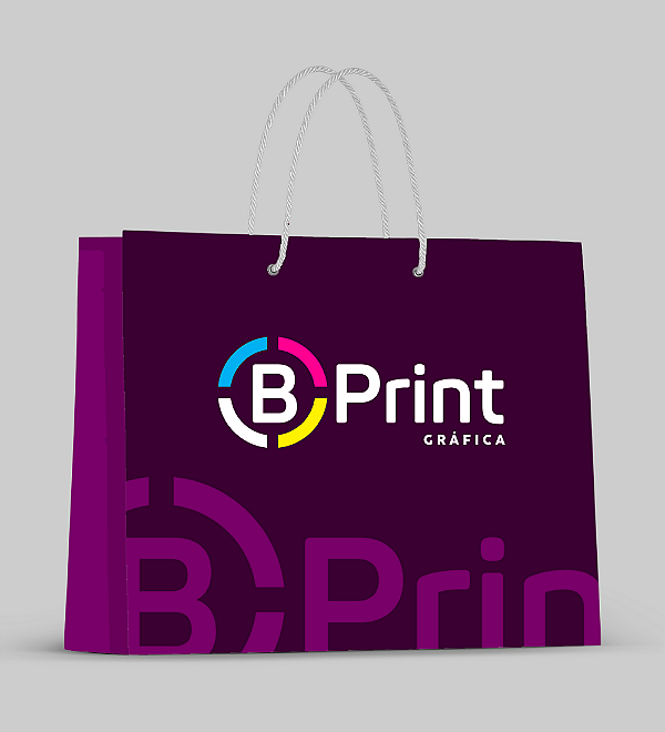 Sacola de Papel Personalizada G