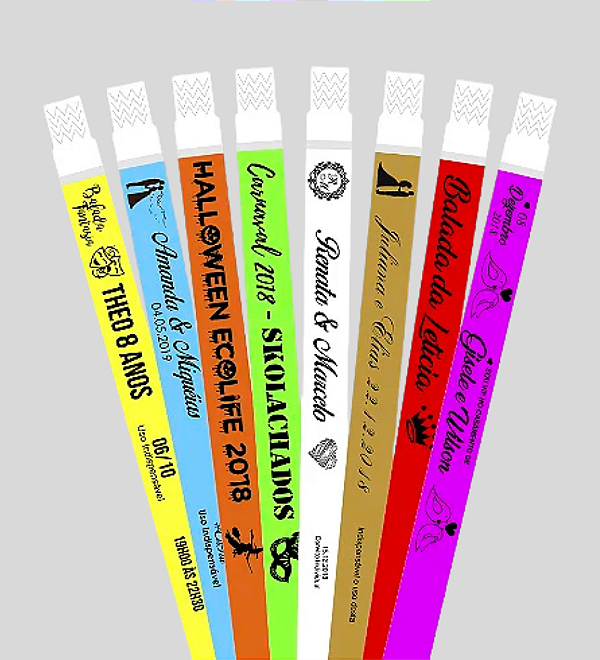 Pulseiras de Identificação Com Personalização