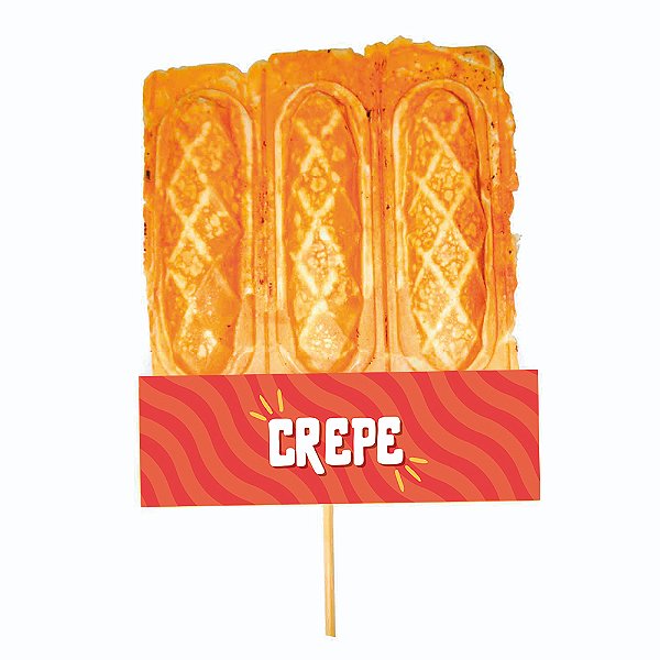 Embalagem Crepe Suíço No Palito Suporte Papel Grande