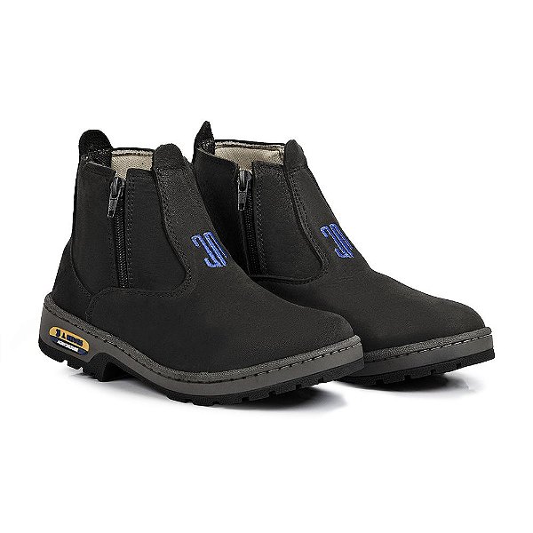 Bota Agro Preta Infantil J Neves Boots
