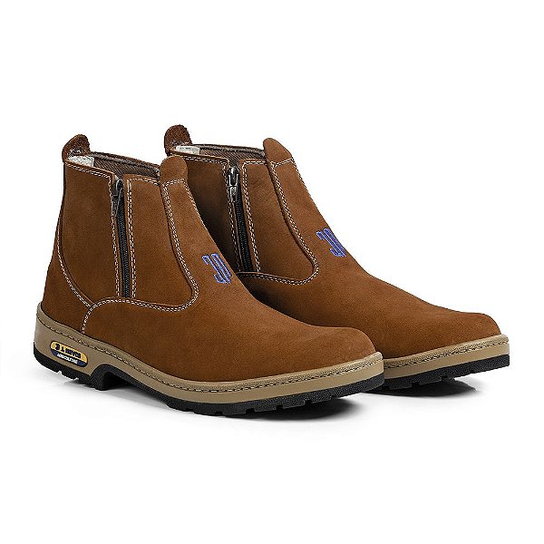 Botina Agro Masculina Mostarda J Neves Boots