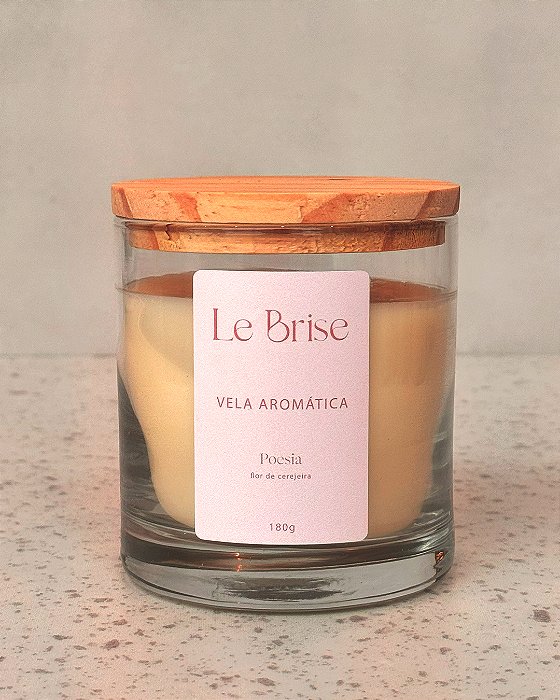 Vela Aromática POESIA -  Flor de Cerejeira