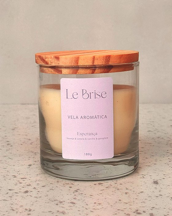 Vela Aromática Esperança - Gingerbread