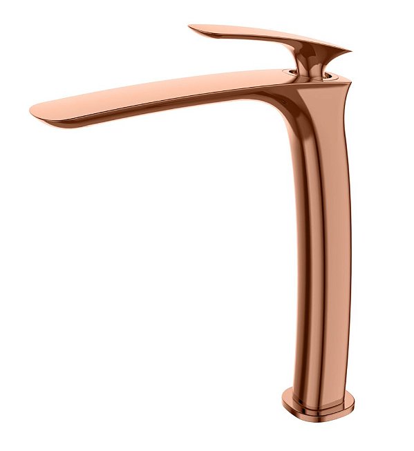 MISTURADOR MONOCOMANDO PARA BANHEIROS E LAVABOS LX6112RG - ROSE GOLD