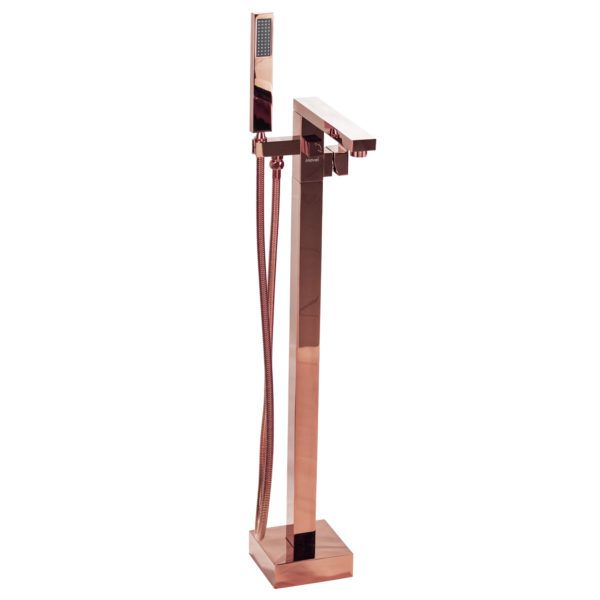 MISTURADOR MONOCOMANDO BANHEIRA DE PISO LUX ROSE GOLD