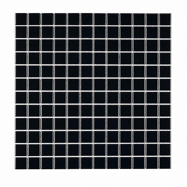 PASTILHA DE PORCELANA ATLAS B2105 2,5X2,5CM PRETO BRILHANTE