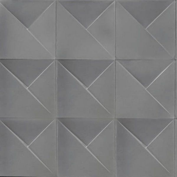 REVESTIMENTO DE PAREDE CIMENTÍCIO SQUADRO 39,5X39,5CM