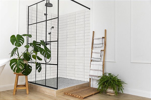 REVESTIMENTO DE PAREDE BRICK FILETTO 7,5X25 BRANCO GELO