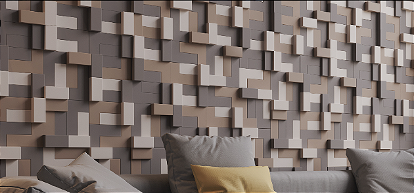 REVESTIMENTO BRAILLE ARTUR CASAS - GEOMETRIA E BELEZA EM CADA BLOCO