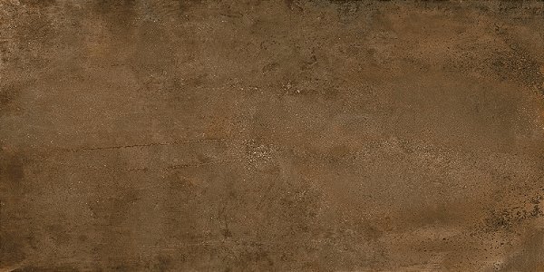 PORCELANATO DAMME MARROM CORTEN RUSTICO 62X121CM
