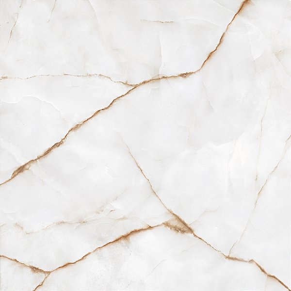 PORCELANATO DAMME THASOS PR24189 BRANCO GOLD 120X120CM