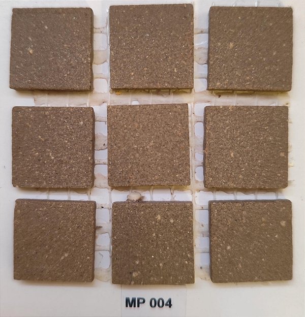 PASTILHA DE PORCELANA 2X2 MASSA ÚNICA RUSTICA ANTIGA PARA FACHADA MP004
