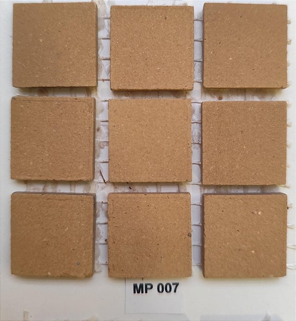PASTILHA DE PORCELANA 2X2 MASSA ÚNICA RUSTICA ANTIGA PARA FACHADA MP007