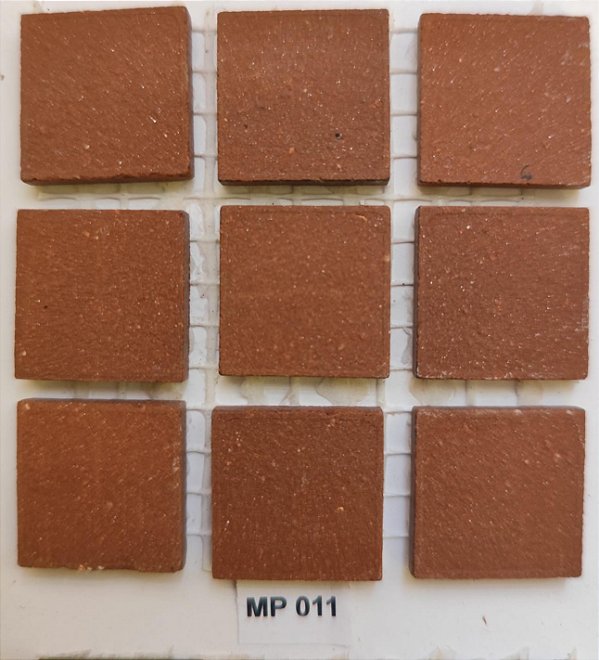 PASTILHA DE PORCELANA 2X2 MASSA ÚNICA RUSTICA ANTIGA PARA FACHADA MP011