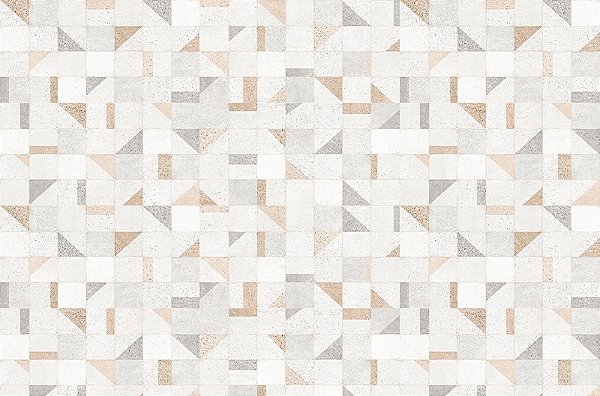 PORCELANATO DAMME TERRAZO DECOR AR12066 ACETINADO 61X121CM