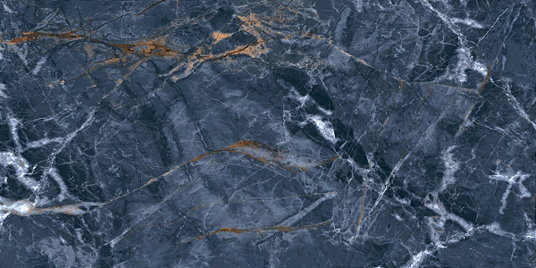 PORCELANATO DAMME DEL MARE PR12258 AZUL MARMORIZADO POLIDO 62X121CM