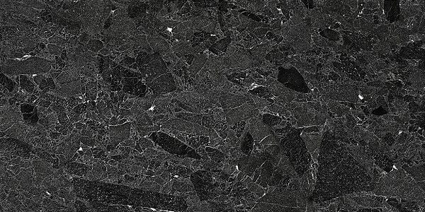 PORCELANATO DAMME GEODO NEGRO PR12165 MARMORIZADO 62X121CM