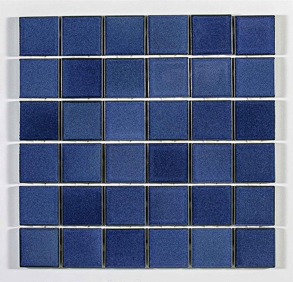 PASTILHA DE PORCELANA ATLAS 5X5 JAMAICA SG8423 AZUL
