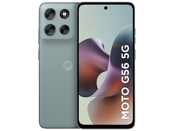 Smartphone Motorola G56 256GB Cinza 5G 8GB de RAM 6,7" Full HD+ Câm. Dupla + Selfie 32MP