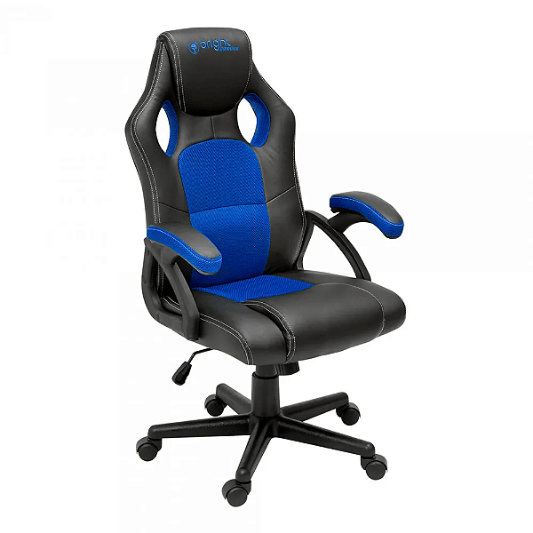 Cadeira Giratória Anatômica Gamer Bright 0601 - Azul