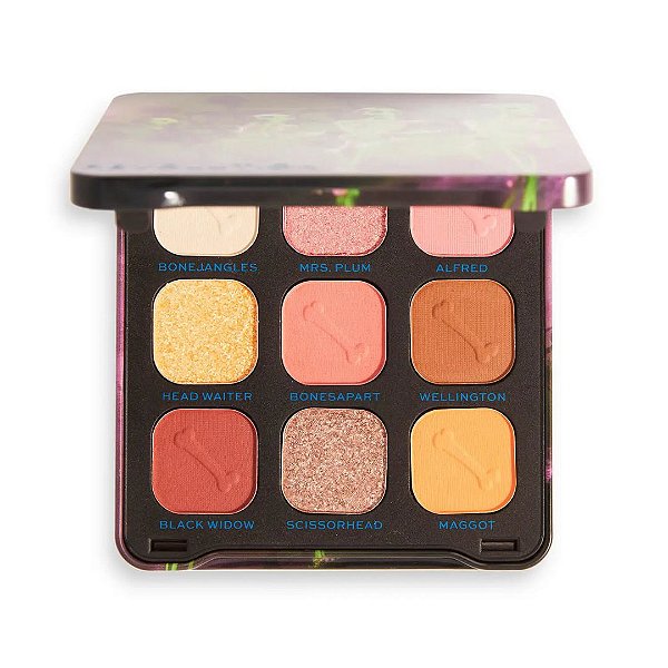 Paleta de Sombra Revolution X Corpse Bride Grave Misunderstanding Shadow Palette | Noiva Cadaver