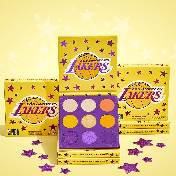 Paleta de Sombras Colourpop NBA Los Angeles Lakers Shadow Palette