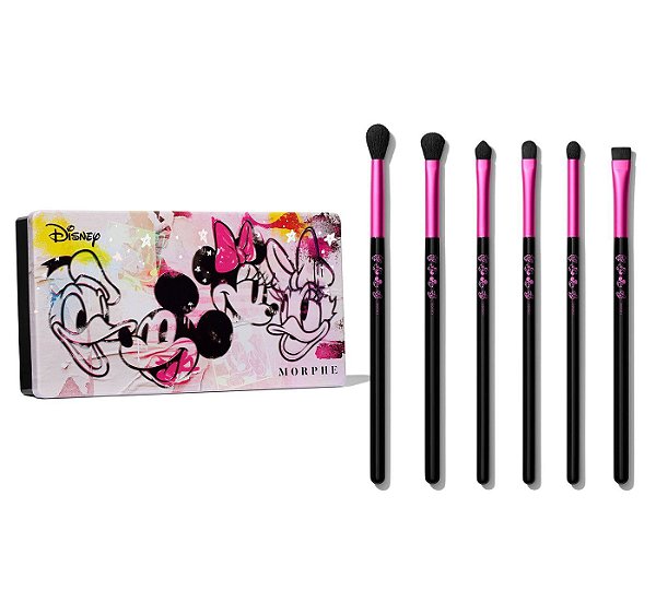 Kit de Pincéis Morphe Mickey & Friends Truth Be Bold 6-Piece Brush Set