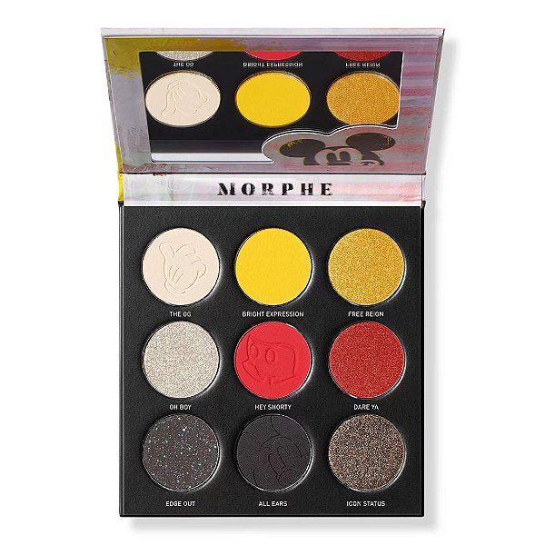 Paleta de Sombras Morphe Mickey & Friends Truth Be Bold Mini Artistry Palette
