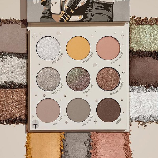 Paleta de Sombras Colourpop The Mandalorian Shadow Palette | Star Wars
