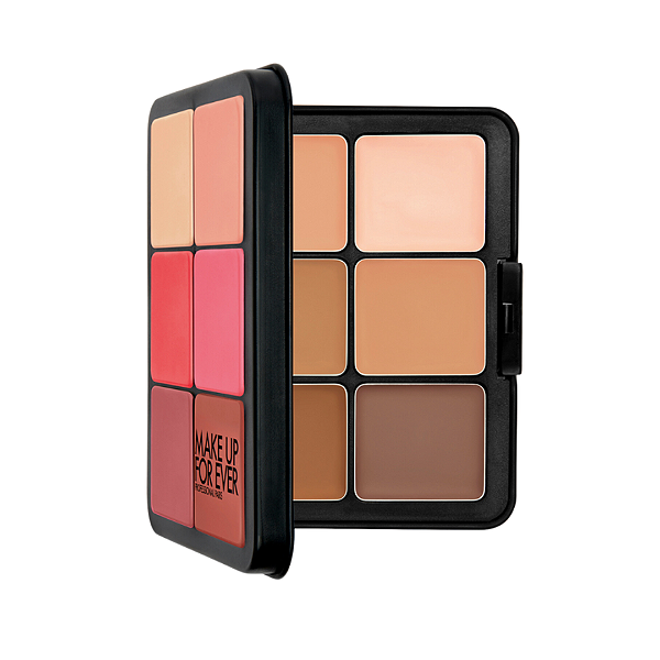 Paleta Facial Make Up For Ever Hd Skin Face Essentials Palette With Highlighters | Cor: Light to Medium