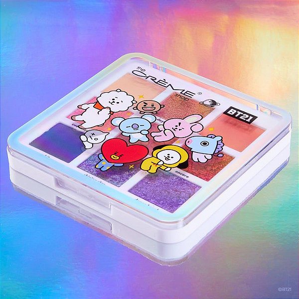 Paleta de Sombras The Crème Shop X BT21: Universtar Pop Eyeshadow Palette