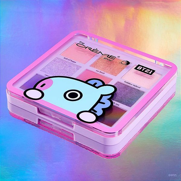 Paleta de Sombras The Crème Shop | BT21: Mauve With Me Eyeshadow Palette | Mang
