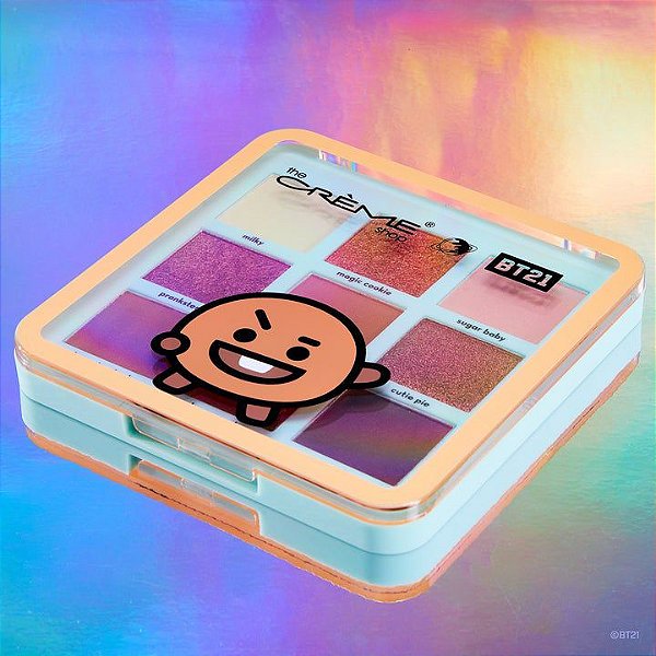 Paleta de Sombras The Crème Shop | BT21: Cocoa Crunch Eyeshadow