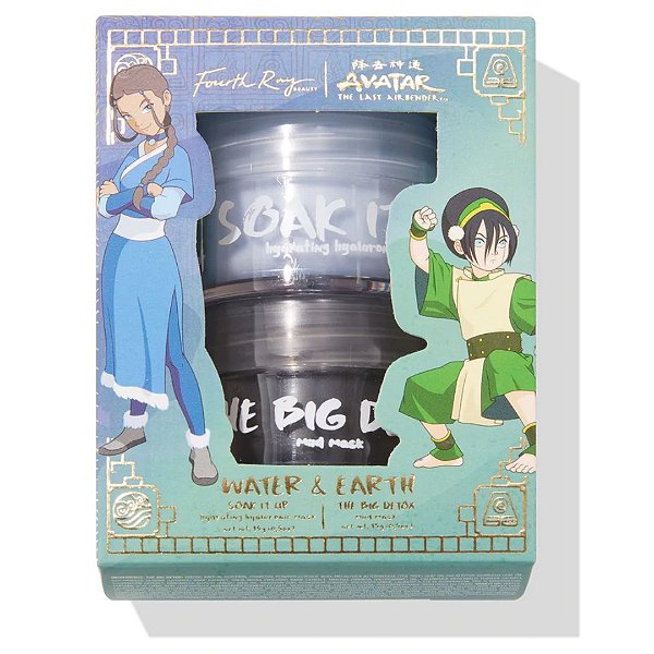 Mini Kit de Máscara Facial Colourpop Avatar Water & Earth Face Mask Mini Kit