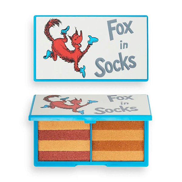 Paleta Facial Revolution I Heart Revolution x Dr. Seuss Fox in Sox Face Palette