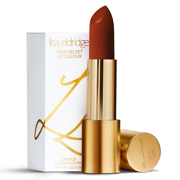 Batom Lisa Eldridge Velvet Cinnabar True Velvet Lip Colour | Cor: Velvet Cinnabar