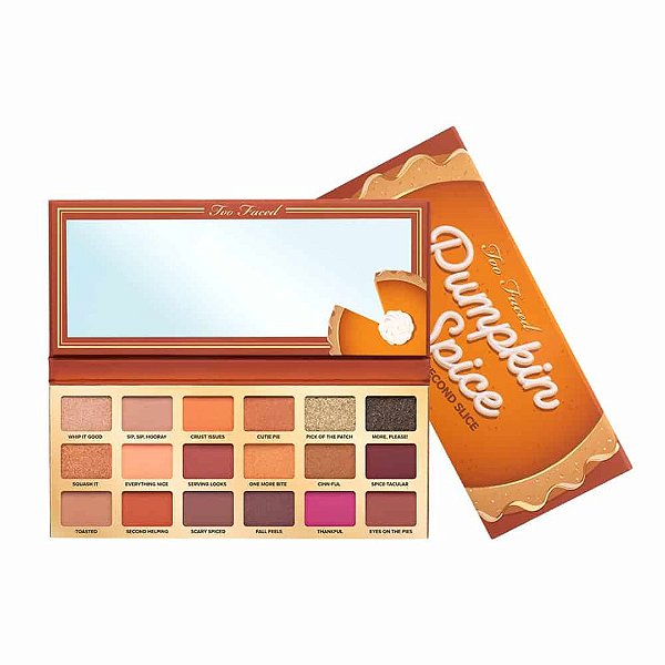 Paleta de Sombras Too Faced Pumpkin Spice: Second Slice Eyeshadow Palette