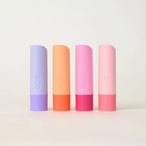 Kit de Lip Balm EOS The Totally Tropical 4-Pack Lip Balm Sticks | Cor: Tropical