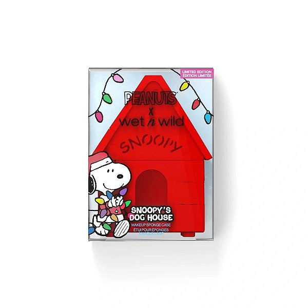 Porta Esponja Wet N Wild Snoopy's Dog House Makeup Sponge Case | Snoopy