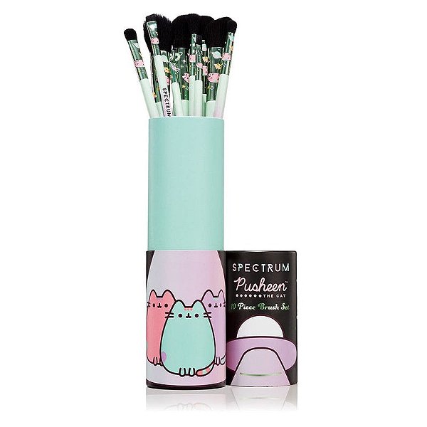 Kit de Pincéis Spectrum Pusheen "Give Me Space" 10 Piece Brush Set