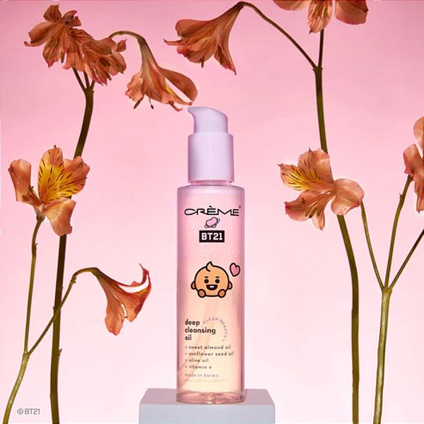 Óleo de Limpeza Facial The Crème Shop Shooky Deep Cleansing Oil - Klean Beauty