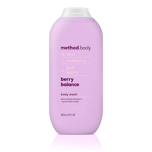 Sabonete Líquido Method Body Berry Balance Body Wash 532ml