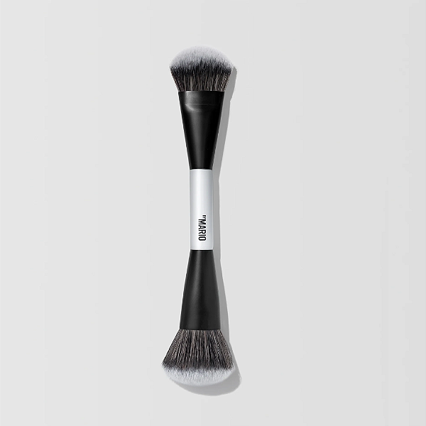 Pincel Duplo Para o Rosto Makeup By Mario F4 Dual-Ended Foundation and Face Brush