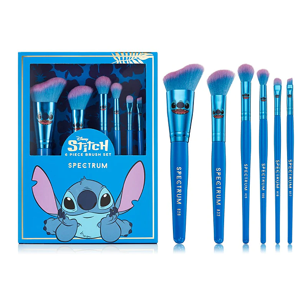 Kit de Pincéis Spectrum Stitch 6 Piece Make Up Brush Set | Stitch
