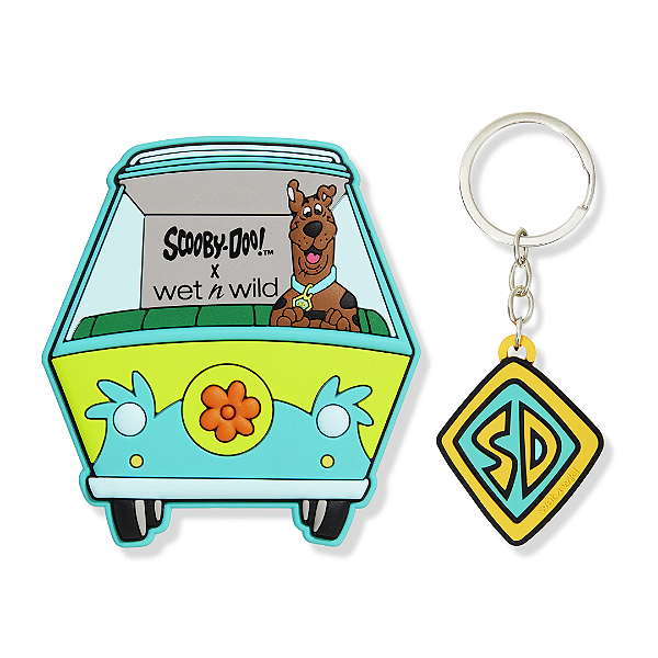 Kit Espelho e Chaveiro Wet N Wild SCOOBY DOOOBY DOOOO! HAND MIRROR AND KEYCHAIN SET | Scooby-Doo