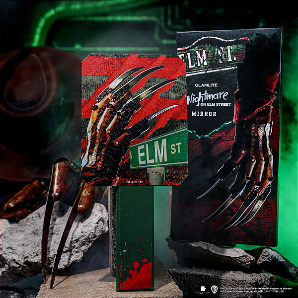Espelho Glamlite a Nightmare On Elm Street Mirror